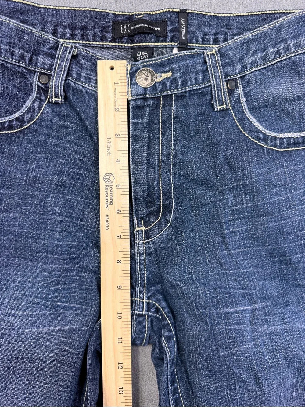 INC International Concepts Amsterdam Jeans Regular Fit, Relaxed Straight 32x30
